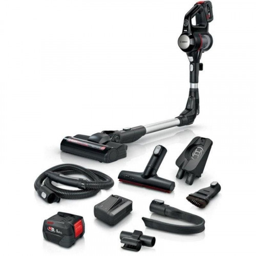 Aspiradora sin Bolsa Bosch BSS715FRSH 18V 35 min Cepillo Alfombra Negro Plata