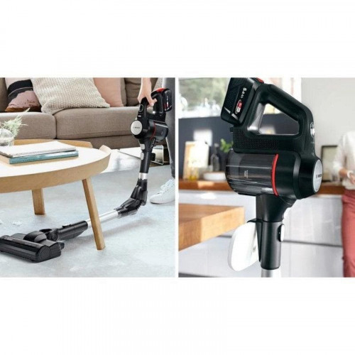 Aspiradora sin Bolsa Bosch BSS715FRSH 18V 35 min Cepillo Alfombra Negro Plata
