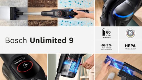 Aspiradora sin cable Unlimited 9 Negro