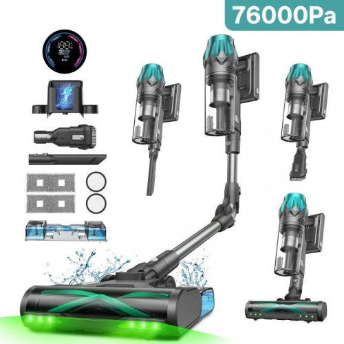 Aspiradora sin Cable Vactidy V15MAX 76KPa 60 Min Autonomía Antienredos 1,5L