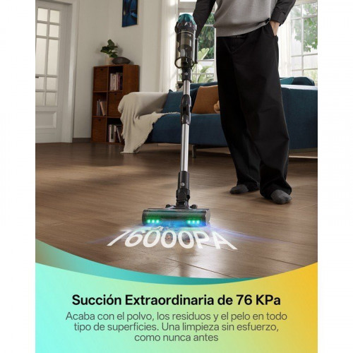 Aspiradora sin Cable Vactidy V15MAX 76KPa 60 Min Autonomía Antienredos 1,5L