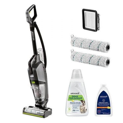 Aspiradora vertical Bissell CrossWave Hydrosteam Pet Pro 1100W filtro antibacteriano