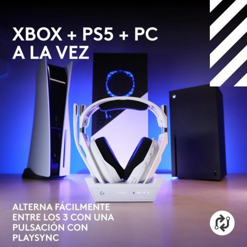 Astro A50 X Auriculares Gaming Inalámbricos Bluetooth Multiplataforma Blancos