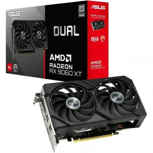 ASUS DUAL AMD Radeon RX 9060 XT 8GB GDDR6 FSR 4