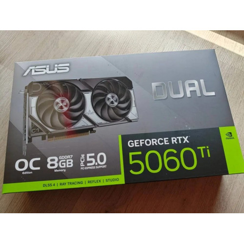 Asus Dual GeForce RTX 5060 Ti GDDR7