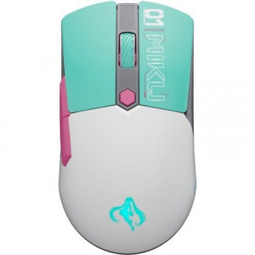 ASUS P521 TG MINI WL MOUSE MIKU EDITION Ratón Gaming Inalámbrico + Bluetooth 12000DPI Verde