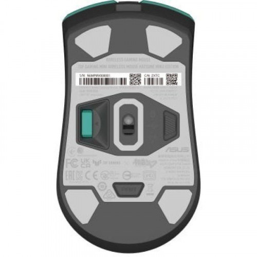 ASUS P521 TG MINI WL MOUSE MIKU EDITION Ratón Gaming Inalámbrico + Bluetooth 12000DPI Verde