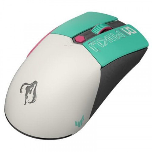 ASUS P521 TG MINI WL MOUSE MIKU EDITION Ratón Gaming Inalámbrico + Bluetooth 12000DPI Verde