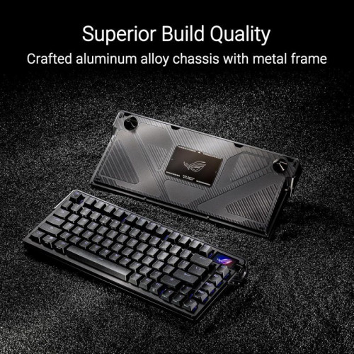 ASUS ROG Azoth Extreme Teclado Gaming Mecánico Inalámbrico RGB Switch ROG NX Negro Layout USA