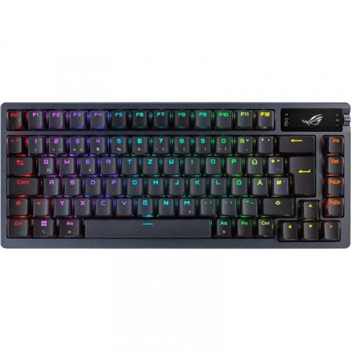 ASUS ROG Azoth Teclado Mecánico Gaming RGB Inalámbrico ROG RX Red QWERTZ Español Negro