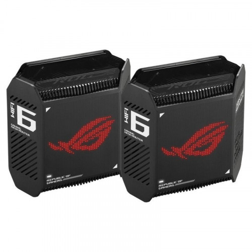 ASUS ROG Rapture GT6 Router WiFi Mesh AX10000 Tri-Banda MU-MIMO Negro Pack 2 Unidades