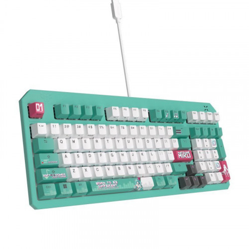 ASUS TUF GAMING K3 GEN II Hatsune Miku Teclado Gaming Switch Opto-Mecánico