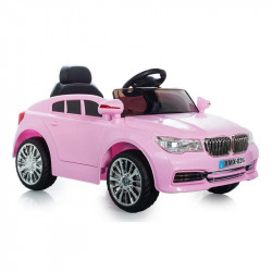 Ataa Cars Coche Eléctrico Serie 5 Berlina 12V Rosa