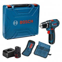 Atornillador a batería BOSCH PROFESSIONAL 12V Brushless - 2 baterias - GSR 12V-15 Professional