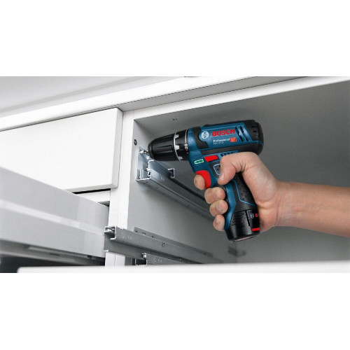 Atornillador a batería BOSCH PROFESSIONAL 12V Brushless - 2 baterias - GSR 12V-15 Professional