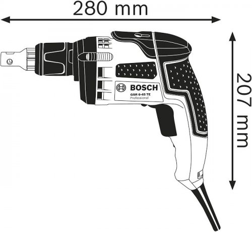 Atornillador Bosch GSR 6-45 TE