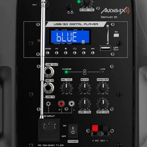 Audibax Denver 10 Altavoz Activo PA 10” con Batería