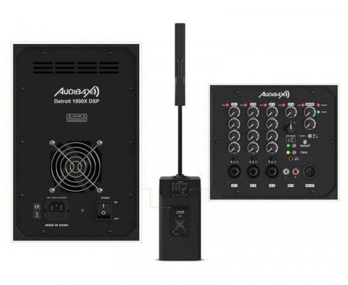 Audibax Detroit 1000x DSP altavoz columna PA 1000w
