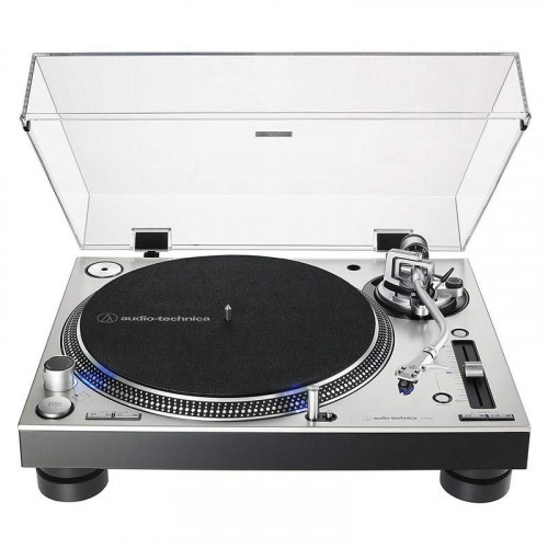 Audio-Technica AT-LP140XP Plato DJ Tracción Directa Plateado