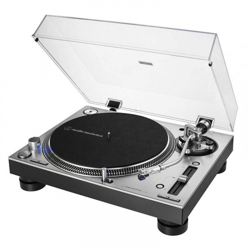 Audio-Technica AT-LP140XP Plato DJ Tracción Directa Plateado