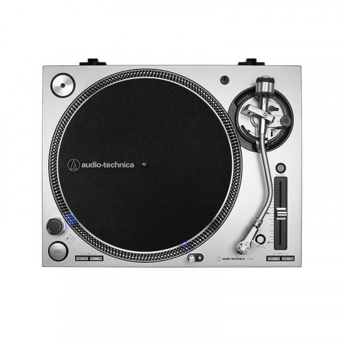 Audio-Technica AT-LP140XP Plato DJ Tracción Directa Plateado