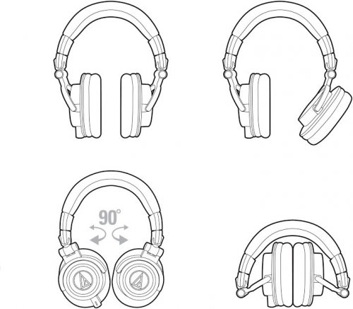 Audio Technica ATH M50X