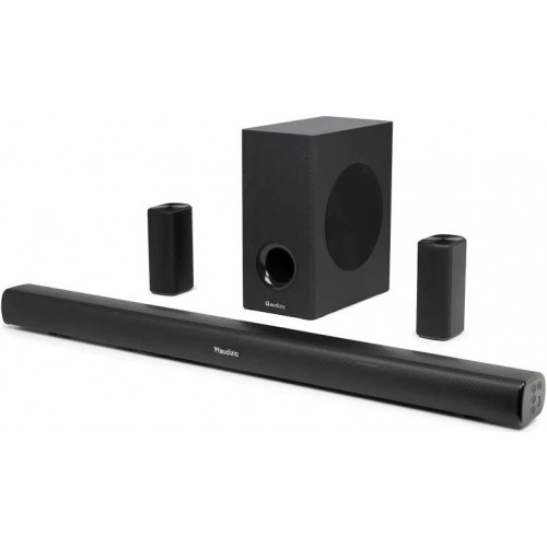 AUDIZIO SB100 Barra de sonido 5.1 con subwoofer y altavoces Surround