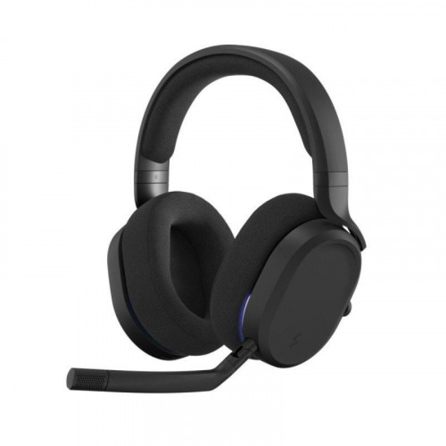 Auricular Fractal Design Scape Inalámbrico y Alámbrico Negro con Base de Carga y Micrófono Boom