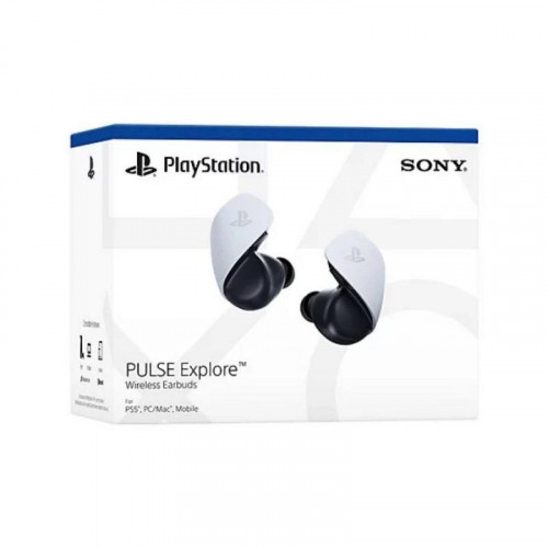 Auricular Sony PULSE Explore V2 Inalámbricos de Botón para PS5 Blancos