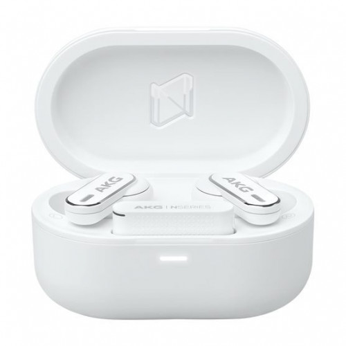 Auriculares AKG inalámbricos Bluetooth 5.3 Hi-Res con Cancelación de Ruido y micrófono blanco