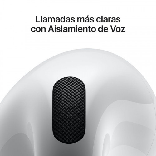 Auriculares Apple AirPods 4 inalambricos Bluetooth 5.3 para llamadas y deporte IP54 blancos