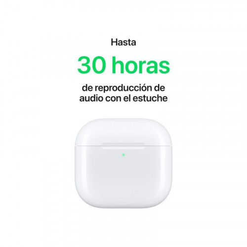 Auriculares Apple AirPods 4 inalambricos Bluetooth 5.3 para llamadas y deporte IP54 blancos