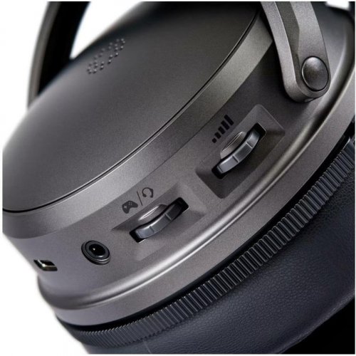Auriculares Audeze Maxwell 2 inalámbricos Bluetooth WiFi Gaming con cancelación de ruido gris y negro
