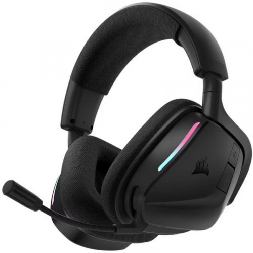 Auriculares Corsair VOID v2 MAX Wireless Gaming Inalámbricos USB-C y Bluetooth con Sonido 7.1 y Microfono Omnidireccional RGB Negro