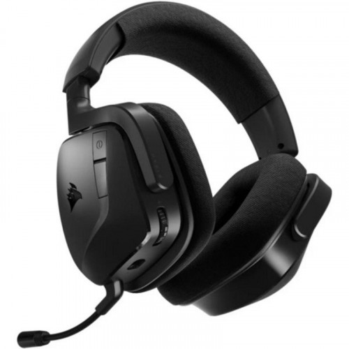 Auriculares Corsair VOID v2 MAX Wireless Gaming Inalámbricos USB-C y Bluetooth con Sonido 7.1 y Microfono Omnidireccional RGB Negro