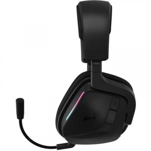 Auriculares Corsair VOID v2 MAX Wireless Gaming Inalámbricos USB-C y Bluetooth con Sonido 7.1 y Microfono Omnidireccional RGB Negro