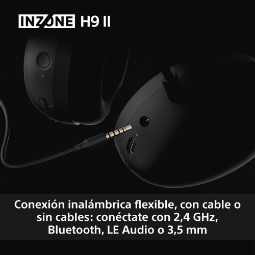 Auriculares Diadema con micrófono para Gaming Sony INZONE H9 II con cancelación de ruido Blanco