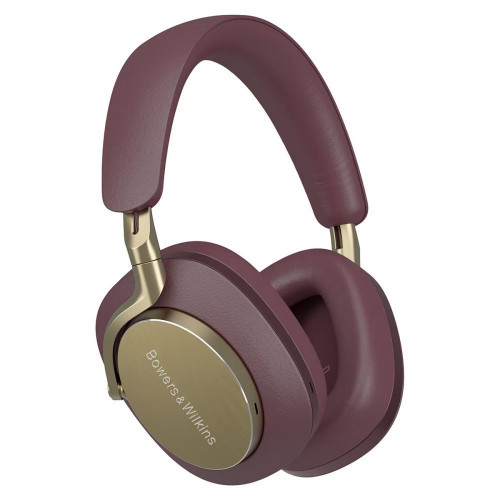 Auriculares diadema inalámbricos Bowers & Wilkins Px8 Royal Burgundy, con cancelación de ruido Burdeos