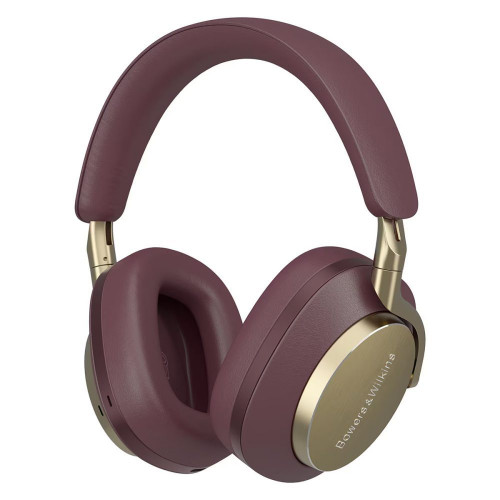 Auriculares diadema inalámbricos Bowers & Wilkins Px8 Royal Burgundy, con cancelación de ruido Burdeos