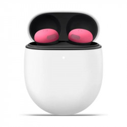 Auriculares Google inalámbricos TWS con Cancelación de Ruido, Micrófono y color Rosa Peony