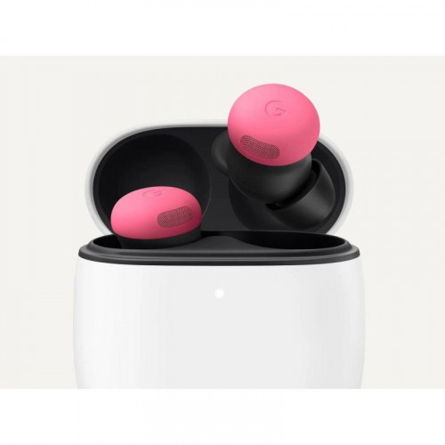 Auriculares Google inalámbricos TWS con Cancelación de Ruido, Micrófono y color Rosa Peony