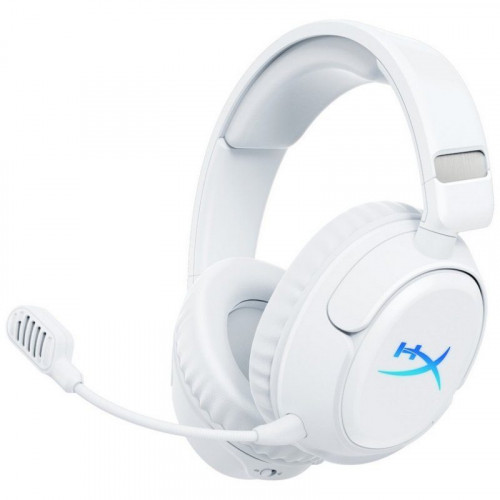 Auriculares HyperX Cloud Flight 2 inalámbricos Bluetooth Gaming RGB ANC micrófono extraíble Blanco