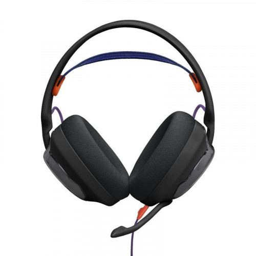 Auriculares JBL Quantum 250 con cable Gaming Micrófono y Cancelación de Ruido Negros