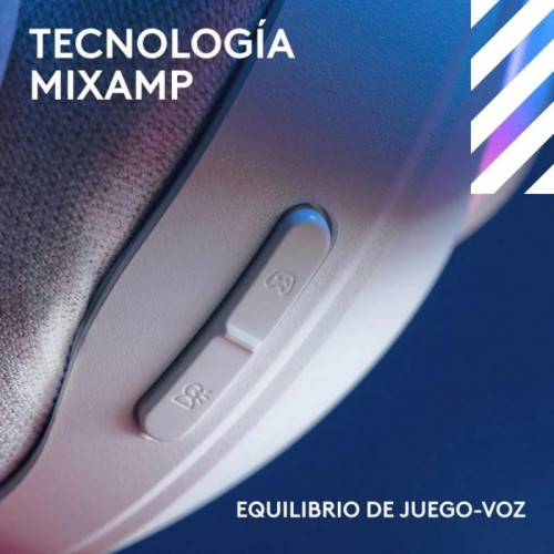 Auriculares Logitech G Astro A20 X inalámbricos y cableados gaming multiplataforma RGB blanco