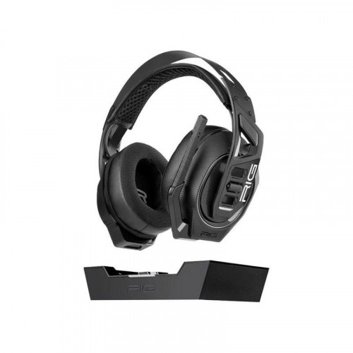 Auriculares NACON RIG 900 MAX HS inalámbricos Bluetooth gaming con micrófono extraíble, cancelación de ruido y base de carga, negros