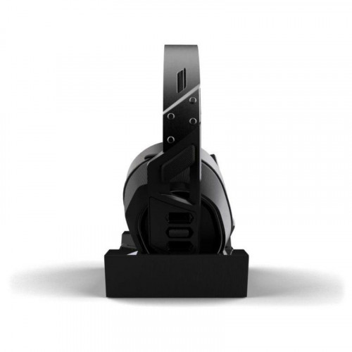 Auriculares NACON RIG 900 MAX HS inalámbricos Bluetooth gaming con micrófono extraíble, cancelación de ruido y base de carga, negros