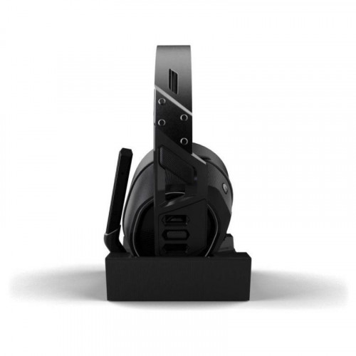 Auriculares NACON RIG 900 MAX HS inalámbricos Bluetooth gaming con micrófono extraíble, cancelación de ruido y base de carga, negros