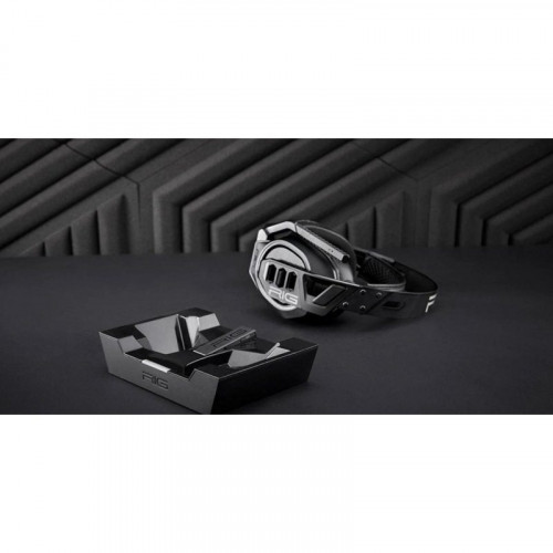 Auriculares NACON RIG 900 MAX HS inalámbricos Bluetooth gaming con micrófono extraíble, cancelación de ruido y base de carga, negros