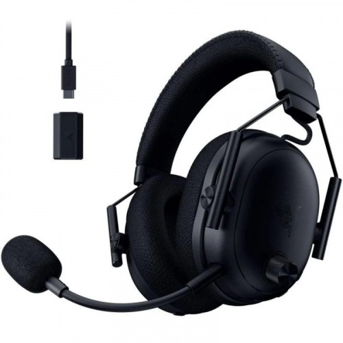 Auriculares Razer Razer BlackShark V3 Pro inalámbricos HyperSpeed ANC con audio espacial THX Negros