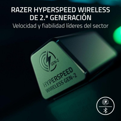 Auriculares Razer Razer BlackShark V3 Pro inalámbricos HyperSpeed ANC con audio espacial THX Negros